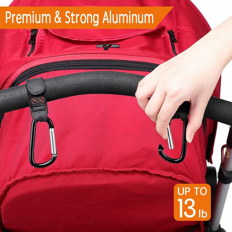Buggy Clips, Multipurpose Buggy Hooks Pram Clips for Changing Bag