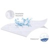Mattress Pad Cover Waterproof California King Size, Breathable & Machine