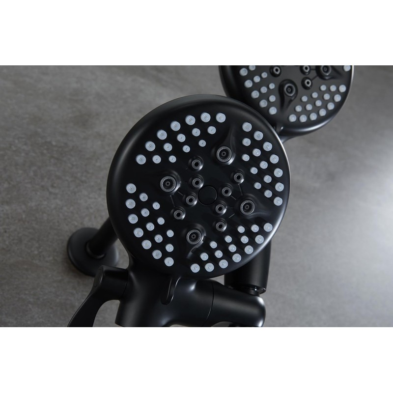 ELLO&ALLO Rain Shower Head with Handheld Spray, Rainfall Shower Head