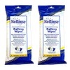 No-Rinse Bathing Wipes by Cleanlife Products (Pack of 2), Premoistened