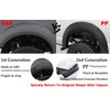 G-PLUS Fender Flares Compatible with 2005-2011 Dodge Dakota with 5.4ft