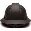 Ridgeline PYRAMEX Ridgeline Full Brim Hard Hat, 4-Point Ratchet Suspension,