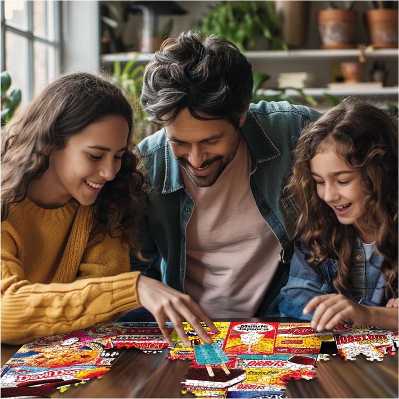 White Mountain Puzzles Things I Ate As A Kid Collage