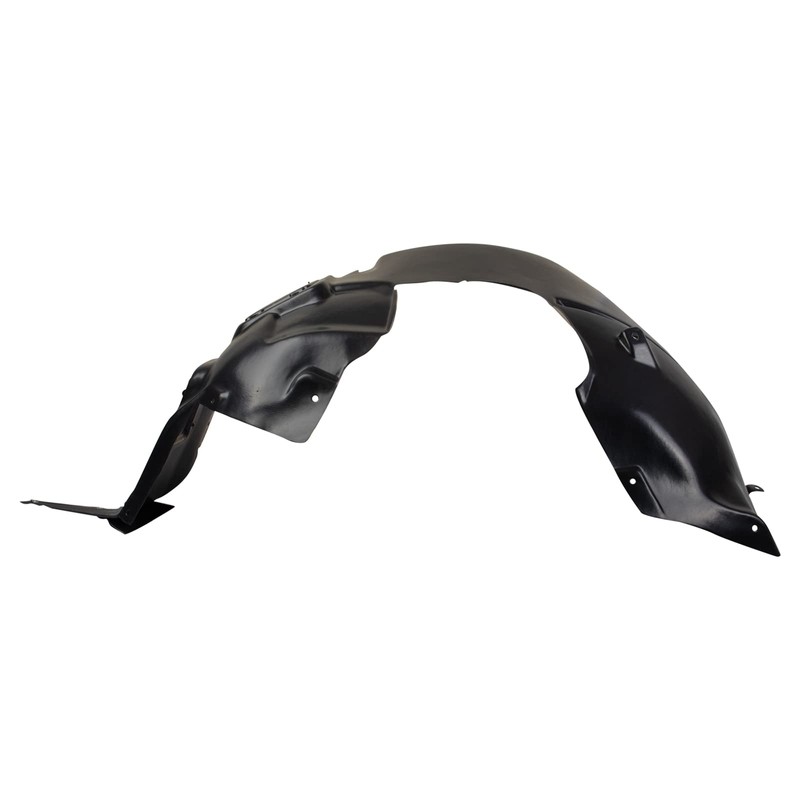 TRQ Front Right Inner Fender Liner Black Passenger Side Compatible