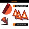 FLK Tech Warning Triangles Safety Triangle Emergency Kit Foldable Reflective