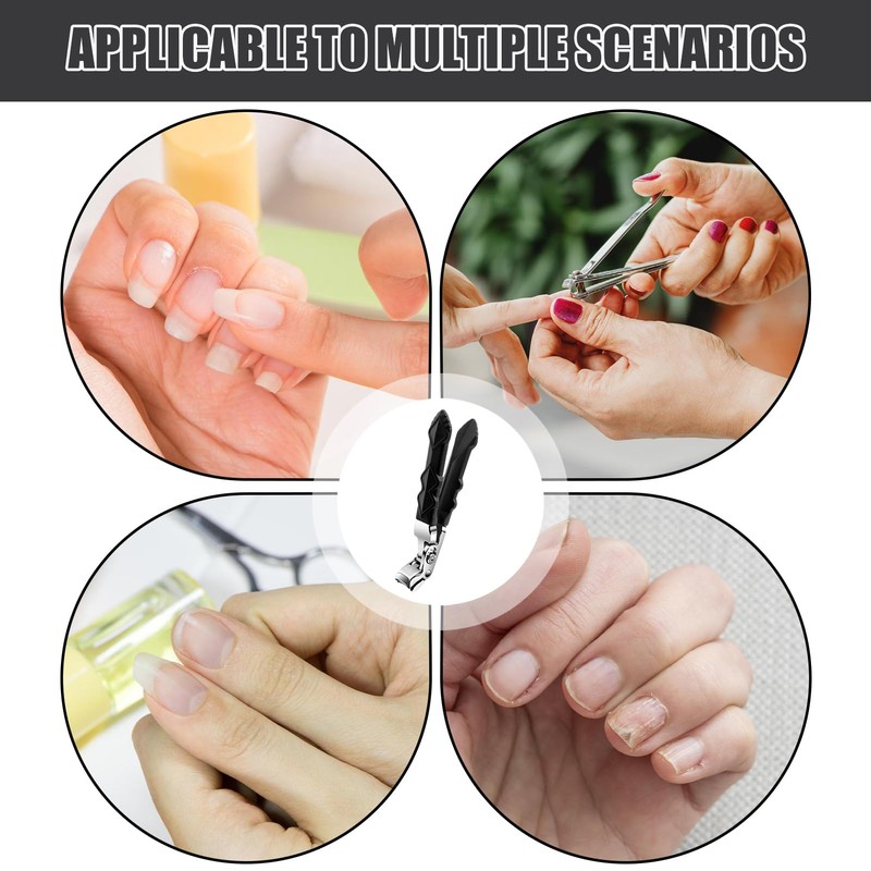 Easy Clip Nail Clipper, Long Handle Nail Cutter, Ergonomic Nail