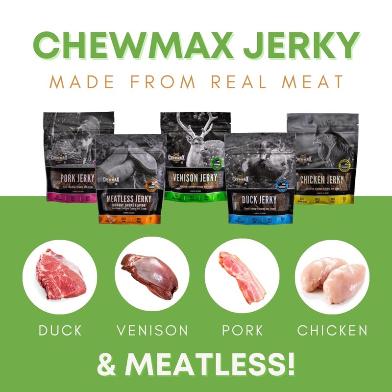 CHEWMAX Pet Products Duck Jerky Dog Treats