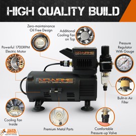 NO-NAME Brand. Rooty Tooty Airbrush Compressor: Quiet, Durable, and Easy to Use