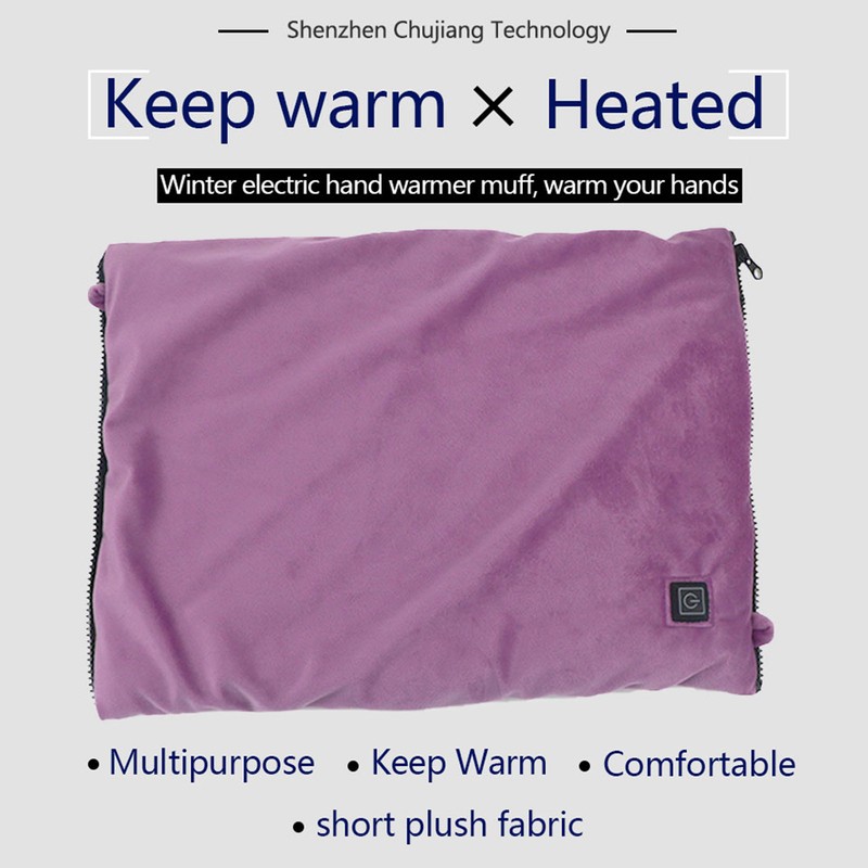 Electric Hand Warmer USB Folding 3 Temperature Gears Quickly Heating