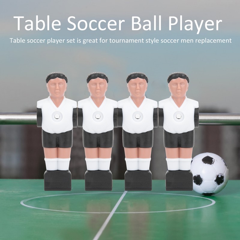 11Pcs 1.4M Table Soccer Ball Player Man Replacements Table Football