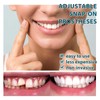 FakeVeneers Teeth Natural White and 4 Clips 8 Pairs of