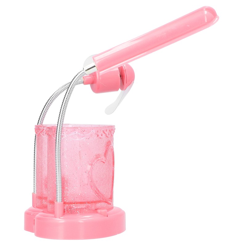 3 in 1 LED Pencil Holder Lamp Multifunction Fan Table
