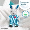 KIDS PREFERRED Goodnight Moon Beanbag Stuffed Animal Plush Pajama Bunny,