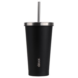 Decor Double Wall Stainless Steel Tumbler, Assorted, 450 ml Capacity