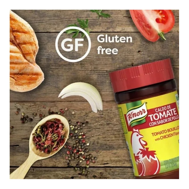 Knorr Shelf Stable Paste Tomato and Chicken Bouillon, 7.9 oz