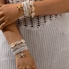 Shell Starfish Bracelet Charm Bracelet Summer Jewelry Stuff Puka Shell