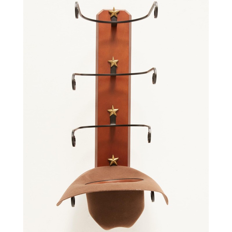 Bb Ranch Unisex Ranch&Reg; Birch Wood Cowboy Hat Rack Brown