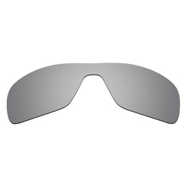 Alphax Silver Titanium Polarized Replacement Lenses for Oakley Turbine Rotor OO9307