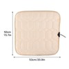 Square Car Seat Heating Pad With Plush Cover 12V Car