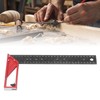 Woodworking Square Multi Angle Professional L Shaped Aluminum Alloy Scribing