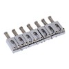 Electric Guitar Bridge Saddle Portable Metal Roller String 7 Pcs