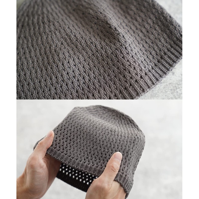 Nakota Seamless Cotton Beanie, Islamic Hat, Watch Cap, Made in
