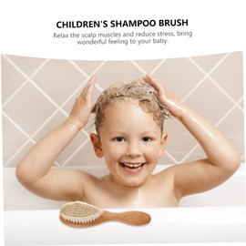 Beavorty Infant Hair Brush Kids Hair Accessories Shampoo Brush Detangler Soft Bristles for Toddlers