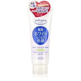 KOSE Softymo Medicated Facial Cleansing Foam (White), Moisturizing [Quasi-drug]