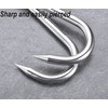 HONSHEN 12mm Heavy Duty Meat Hooks,8 inch S-Hooks Stainless Steel