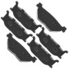Caltric Front Rear Brake Pads for Yamaha XVS1300 V-Star 1300