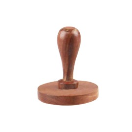 SUL Wooden Chapati Press,Roti,Fluffer Paratha Indian Datta Press Long Life Solid Wood,Chapati Datta Press Indian Cookery Potato Masher