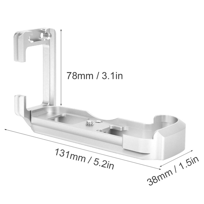 Aluminium Alloy L shape Quick Release Plate for Canon EOS