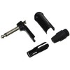 Neutrik 6.3mm angled Jack Mono Plug -Black