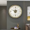 Ergocar Natural Shell Wall Clock, Creative Silent and Tick-Free Wall
