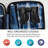 GONGKANGYUAN 10 Pack Shoe Bags for Travel Satin Fabric Shoe