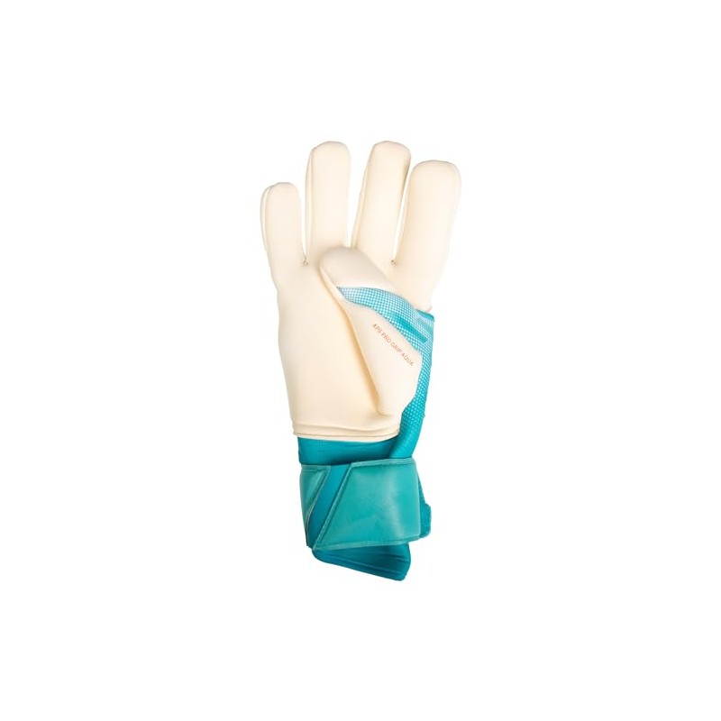 Derbystar Men's Aqua v23 Gloves, White/Turquoise/Black, 11