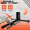ECOTRIC Motorcycle Wheel Chock Stand Upright 1800lb Capacity, Adjustable Motorcycle