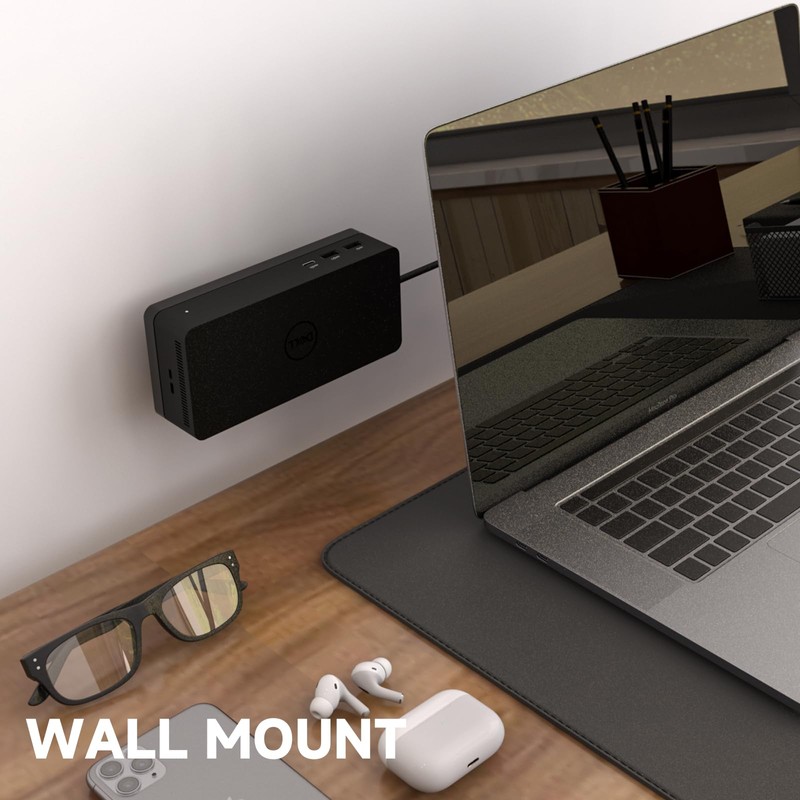 CaSZLUTION Under Desk and Wall Mount for Dell Universal Dock
