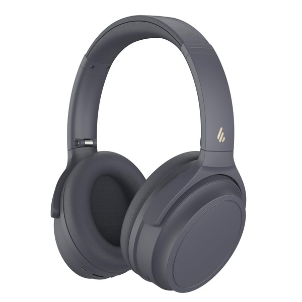 Edifier WH700NB Active Noise Cancelling Headphones - 68H Playtime - AI Call Noise Cancellation - Dual Device Connection - Lightweight & Foldable Design - Fast Charge - Bluetooth 5.3 - Gray