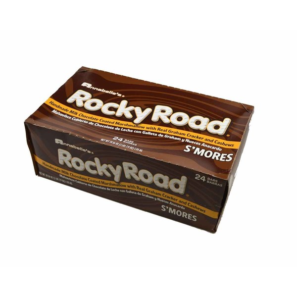 Annabelle's Rocky Road S'mores Candy Bar - Pack of 24