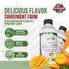  Extra Strength 10000 Biotin+8000 Liquid Collagen-Mango Flavor 16 fl