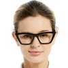 OCCI CHIARI 4.0x Oversized Reading Glasses Cat Eye Reader 0