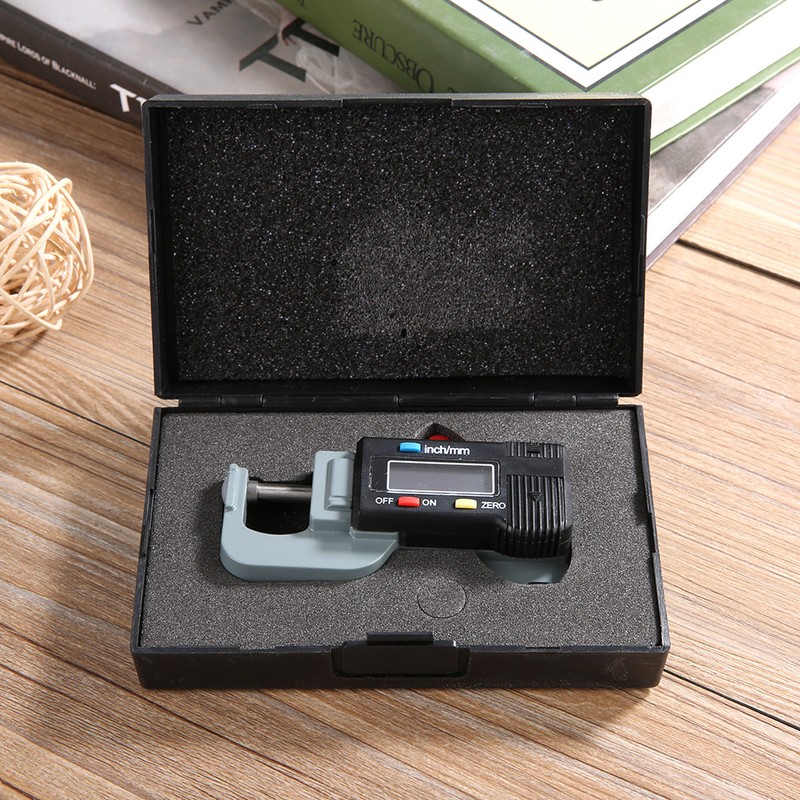 Digital Thickness Gauge Metal Horizontal Electronic Thickness Micrometer Jewelry Pearl