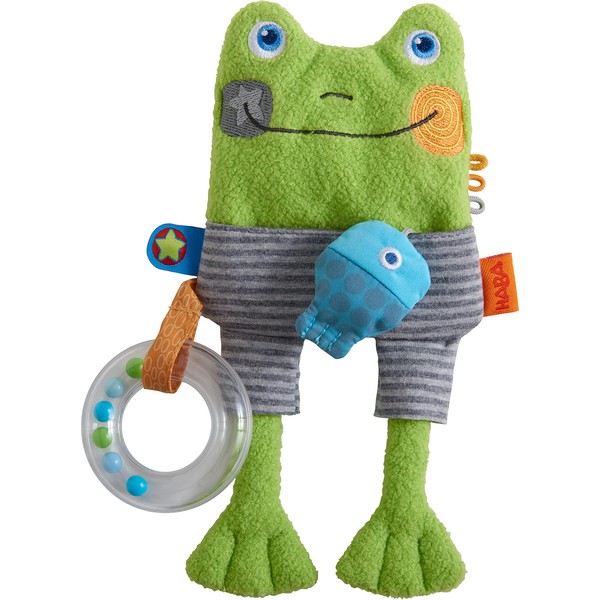 HABA 306007 Buggy Toy Figure Green Hopper, Multifunctional Toy from