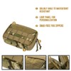 OneTigris MOLLE Pouch Tactical Admin Pouch 500D Cordura Nylon EDC