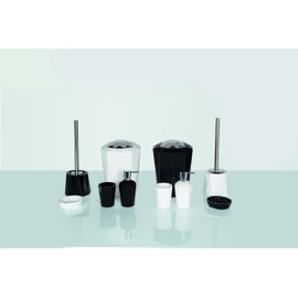 Spirella Crystal 10,18133 Toilet Brush, Black