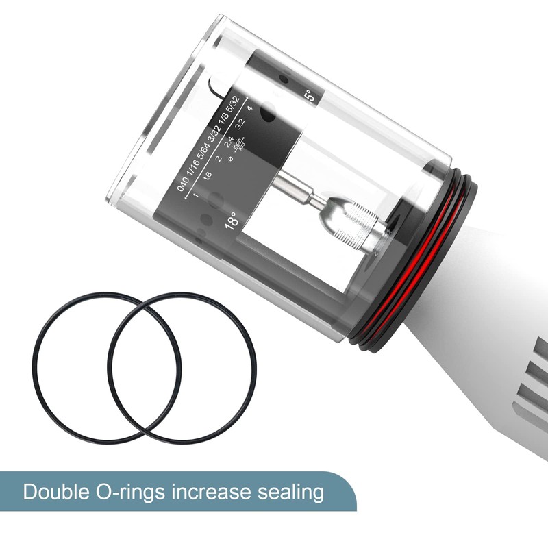 3mirrors 24 Guide Grinding Head Tungsten Electrode Sharpener, Healthy TIG