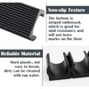 30 Pcs 25mm Rectangle Chair Leg Tips - Plastic U