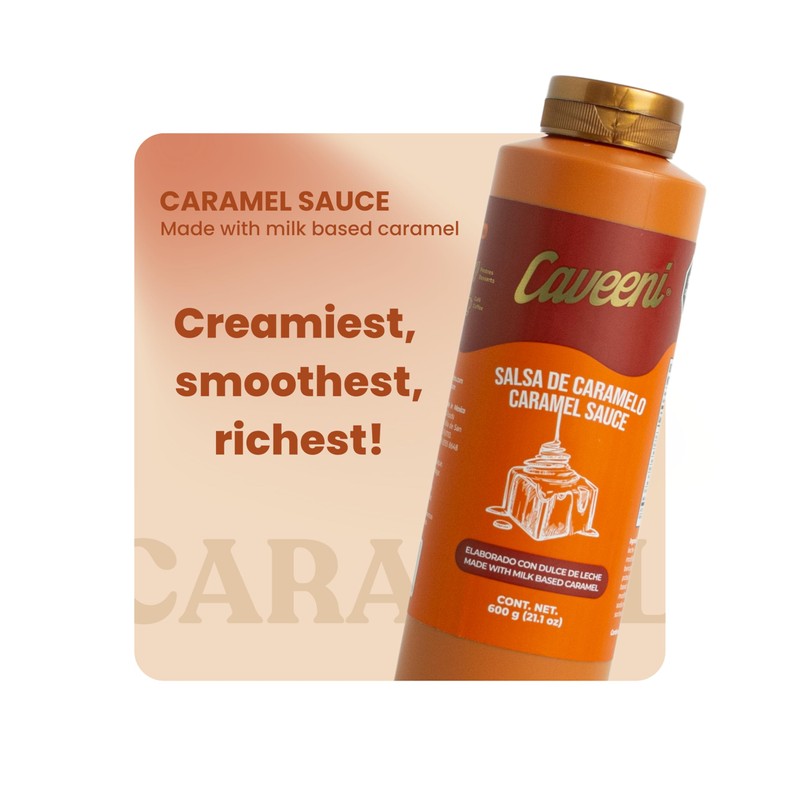Caveeni Caramel Sauce 21.1oz