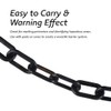 Black Plastic Chain Barrier 3 Meter Length, 8mm Thickness |